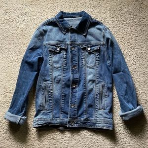 Zara Distressed Denim Jacket